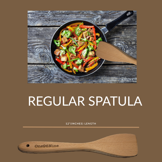 Regular Wooden Spatula. - one96nine